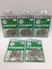 5パックセット　 かわせみ針　J-1   チヌ針　100本入　3号　白