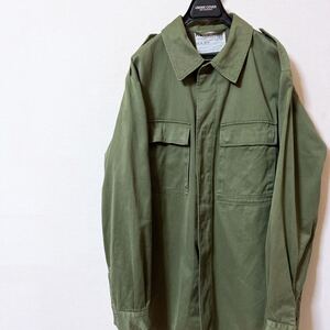 EURO MILITARY N.V.CHANTERIE1979 ユーロミリタリー　ビンテージ ARMY カーキ シャツ ジャケット 