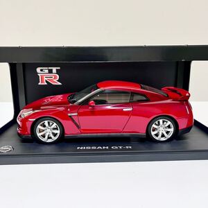 日産ディーラー特注　1/18 GT-R R35 RED オートアート製　1/18 NISSAN GT-R R35 AUTOart