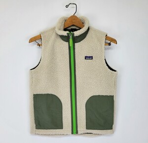 新品同様 極美品 patagonia retro-x vest kids L 140 150 パタゴニア レトロX ベスト キッズ L sty65619 fa16 アウター retrox