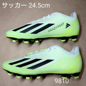 サッカースパイクシューズ 24.5cm アディダス adidas X CRAZYFAST.4 AI1 9810