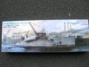 191 83522 ホビーボス 1/350フランス潜水艦スルクフ 450Q3