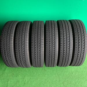 185/85R16(111/109N)LT／2023年製／トラックスタッドレスタイヤ6本／BS BLIZZAK W989／送料込みです！