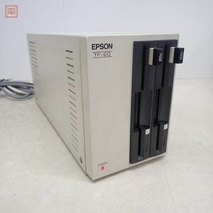 EPSON FM-8用 外付け5インチFDドライブ TF-20（Model：F100A） ジャンク【20