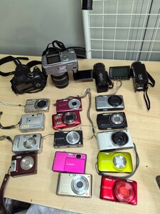 1円〜　デジカメ デジタルビデオカメラ SONY OLYMPUS FUJIFILM Panasonic Nikon CASIO まとめ　ジャンク品　現状販売