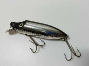 美品 オールド へドン リバーラントスプーク フローター NBL メッキ OLD HEDDON RIVER-RUNT SPOOK FLOTER 検 アブ バグリー ハイロー 