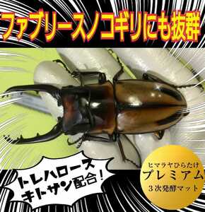 ファブリースノコギリにも抜群！進化した！プレミアム3次発酵クワガタマット！微粒子仕上げ！栄養添加剤３倍配合！ローヤルゼリー強化