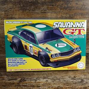 1/24 マツダ サバンナGT 後期型 レーシングタイプ プラモデル