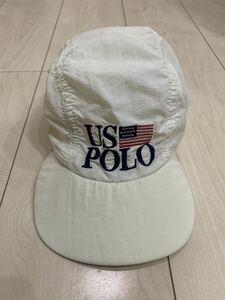 ポロ ラルフローレン ナイロン キャップ 帽子 90S デッドストック US POLO ポロスポーツ 93 92