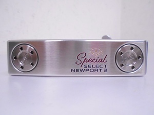 【中古】 タイトリスト SPECIAL SELECT NEWPORT2 オリジナルスチール[35] 3.5 パター スチールシャフト おすすめ メンズ 右