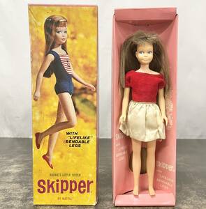 ☆ MATTEL社 Skipper マテル社 スキッパー 着せかえ人形 箱付き No.1030 JAPAN 1963年製 Barbie ヴィンテージバービー 当時物 ★