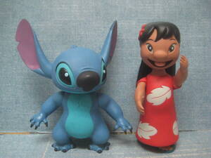 ☆希少 当時物 U-mate ディズニー Lilo & STitch リロ＆スティッチのフィギュア 可動式 フィギュア かなり昔の物 ☆