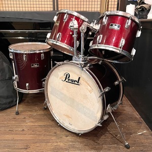 Pearl パール RockBird ドラムセット 2タム1フロア ダークレッド -h648