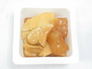 ★【直接引取不可】 食品サンプル ディスプレイ 和食 煮物 大根 筍 タケノコ 鶏大根 容器 惣菜 おかず 一品 見本品 料理模型 飲食店 置物