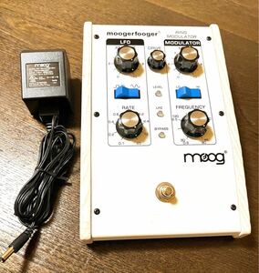 限定品！完動品！Moog Moogerfooger MF-102 リングモジュレータ 専用アダプター付 モジュラーシンセ