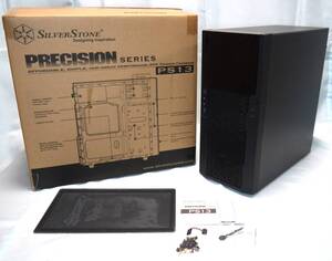 送料1,850円～ SilverStone Precision SST-PS13B ATX 幅182x高さ426x奥行き400 5インチベイ フィルター付き 2024年