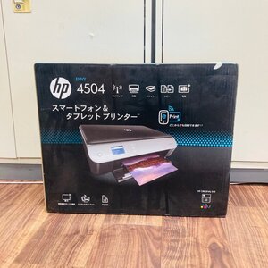 【80】1円～ 未開封品 ENVY4504 hp スマートフォンアンドタブレット プリンター 複合機 プリンターインクジェット 長期保管品