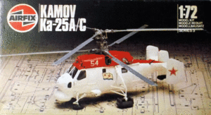 AIRFIX/1/72/ソ連海軍かモフKa-25 A/Cホーモン対潜哨戒ヘリコプター/未組立品