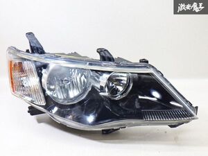 ★レンズ黄ばみ無し★ 三菱純正 CW5W アウトランダー 前期 HID ヘッドライト ヘッドランプ 片側のみ STANLEY P5585 即納 棚 14-2