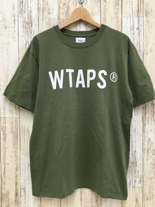 128A WTAPS ダブルタップス Tee WTVUA Tシャツ グリーン【中古】