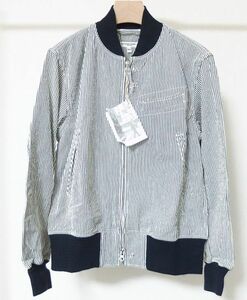 Engineered Garments エンジニアードガーメンツ Aviator Jacket Seersucker St. シアサッカー ストライプ アビエイター ジャケット XS