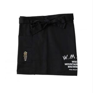 White Mountaineering　“BEER” SHORT APRON ホワイトマウンテニアリング　エプロン Black