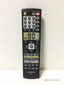 【良品】ONKYO AVアンプTX-SA505/605用リモコンRC-684M