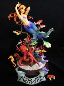 North.9 人魚姫 The Little Mermaid ヴィネット レジンキット ガレージキット ワンフェス ワンダーフェスティバル キャラホビ トレフェス