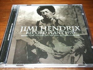 Jimi Hendrix 《 Record Plant 1970 》★スタジオ音源2枚組