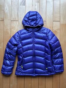 【送料無料】★美品★ patagonia パタゴニア ダウンジャケットパープル　レディース　ウィメンズ S相当