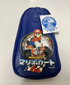 未使用品 三菱鉛筆 任天堂 マリオカート64 上履き入れ シューズバッグ