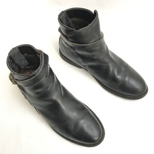 90s Vintage/イングランド製☆Alfred Sargent/アルフレッドサージェント☆ジョッパーブーツ【27.0/黒】クレープソール/shoes◇bWB103-02