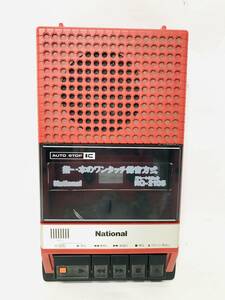 ■National ナショナル ■RQ-2105 ■カセットレコーダー ■レッド