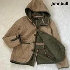 Johnbull.ミリタリージャケット　キルティング　ヴィンテージ加工　ベージュ