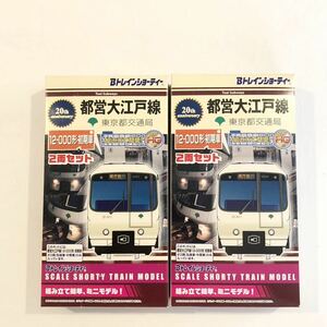 Bトレインショーティー Bトレ 都営地下鉄　大江戸線　12-000形　初期車　2箱