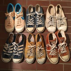 6足！USA製 ビンテージ スニーカー コンバース ジャックパーセル チャックテイラー keds オールスポーツ ナイキ オールコート リーバイス