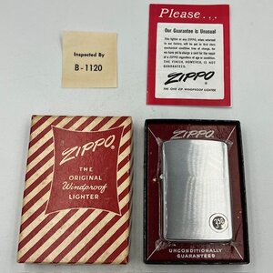 【未使用品】ジッポー ZIPPO ライター 1959年 ブラッシュフィニッシュ プレーン 無地 ビンテージ キャンディーボックス