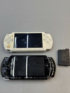 D SONY ソニー　PSPセット プレステーションポータブルセット　PSP-1000 PSP-2000 バッテリー１つのみ　ジャンク品