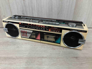【ジャンク】 SHARP QTY7 stereo double cassette ラジカセ