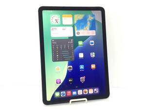 〇【良品】au iPad Air 第4世代 Wi-Fi＋Cellularモデル 64GB A2072(NYGW2J/A) スペースグレイ 〇判定 動作品