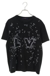 ルイヴィトン Tシャツ 22AW RM222M NPL HNY14W サイズ:S LVスプレッドエンブロイダリーTシャツ 中古 SS13