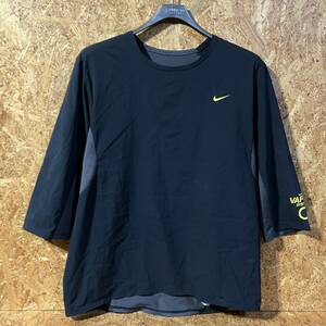 NIKE VAPOR SYSTEM ナイロン 7分袖 Tシャツ XL ヴェイパー システム