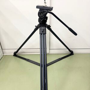 ◎ sachtler DV8 アルミ 3段脚 業務用 三脚 雲台 カメラ ビデオ ザハトラー