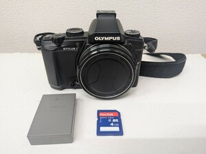 ◇OLYMPUS オリンパス STYLUS 1 コンパクトデジタルカメラ ボディ・バッテリー・SDカード（KU11-19）