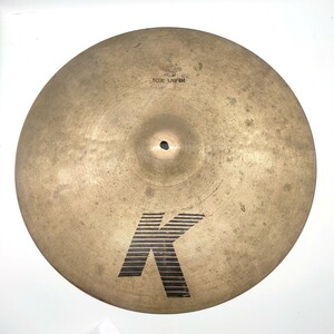 K Zildjian HEAVY RIDE ジルジャン ヘビー ライドシンバル 20インチ ドラム 楽器 USA ブランド ロゴ ヴィンテージ ジャンク レア tp-24x218