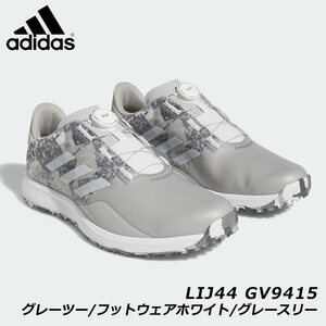 アディダスゴルフ LIJ44 S2G SL ボア 23 GV9415 GY 27.5cm スパイクレス ゴルフシューズ 2023 即納