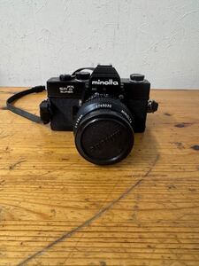 UTZ269 Minolta SR-T SUPER Black MC ROKKOR 1:12 f=58mm 2745030 カメラ　現状品　ミノルタ　