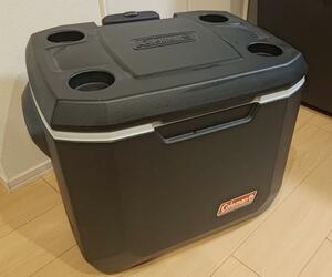 コールマン クーラーボックスCOLEMAN 50QT XTREME 5 WHEELED COOLER50QT エクストリーム 5 ホイールクーラー ブラック日本未発売モデル