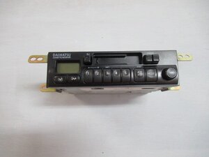 ダイハツ　純正 テープデッキ　カセットプレーヤー　ステレオ　 CASSETTE RECEIVER PART NO.86120-B2020　純正　21282　伊t