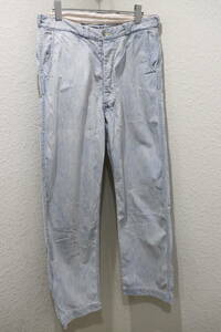 23SS 即決 A.PRESSE アプレッセ Vintage Prisoner Denim Trousers 加工 デニムトラウザーパンツ メンズ1 23SAP-04-12M 定価￥44,000